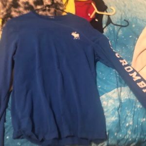 Blue long sleeve shirt